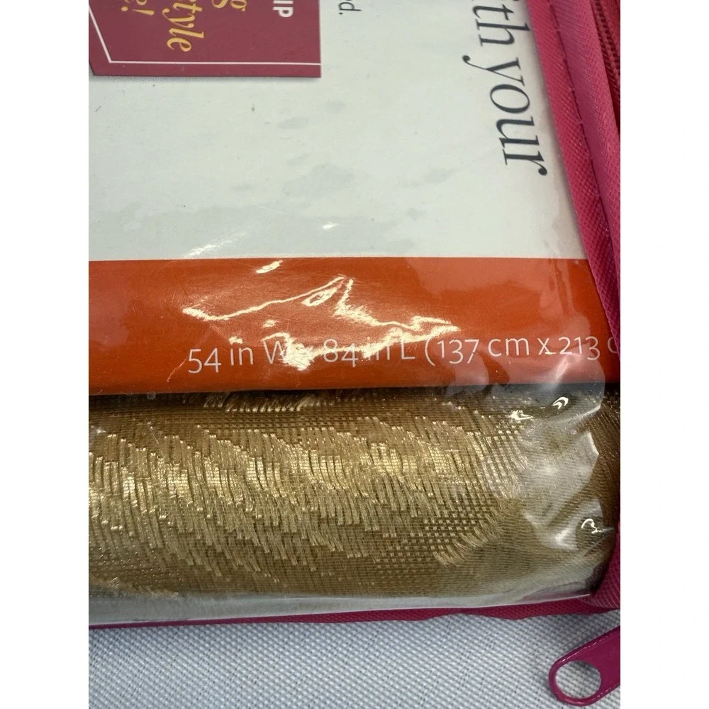 Better Homes And Gardens Curtain Tiers Gold‎ Chinoiserie 54